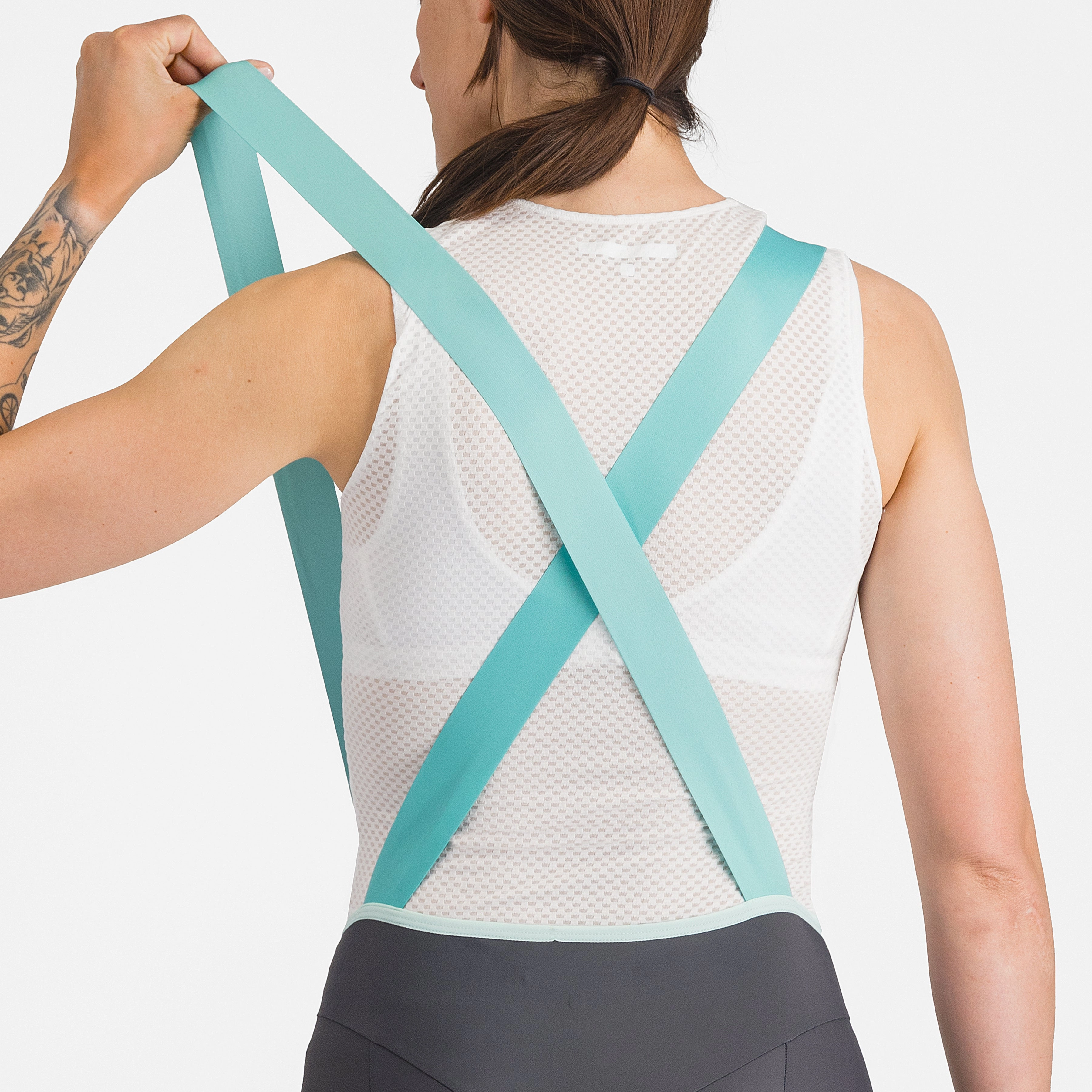 Castelli Prima 2 DT women bib shorts - Grey