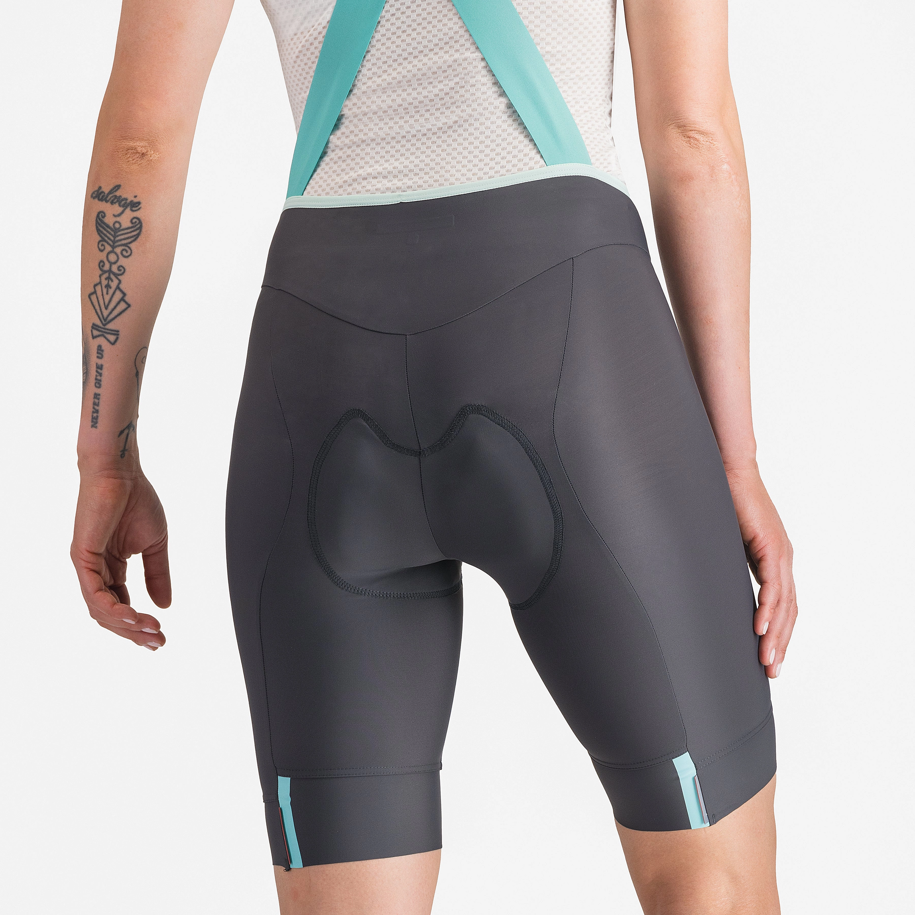Castelli Prima 2 DT women bib shorts - Grey
