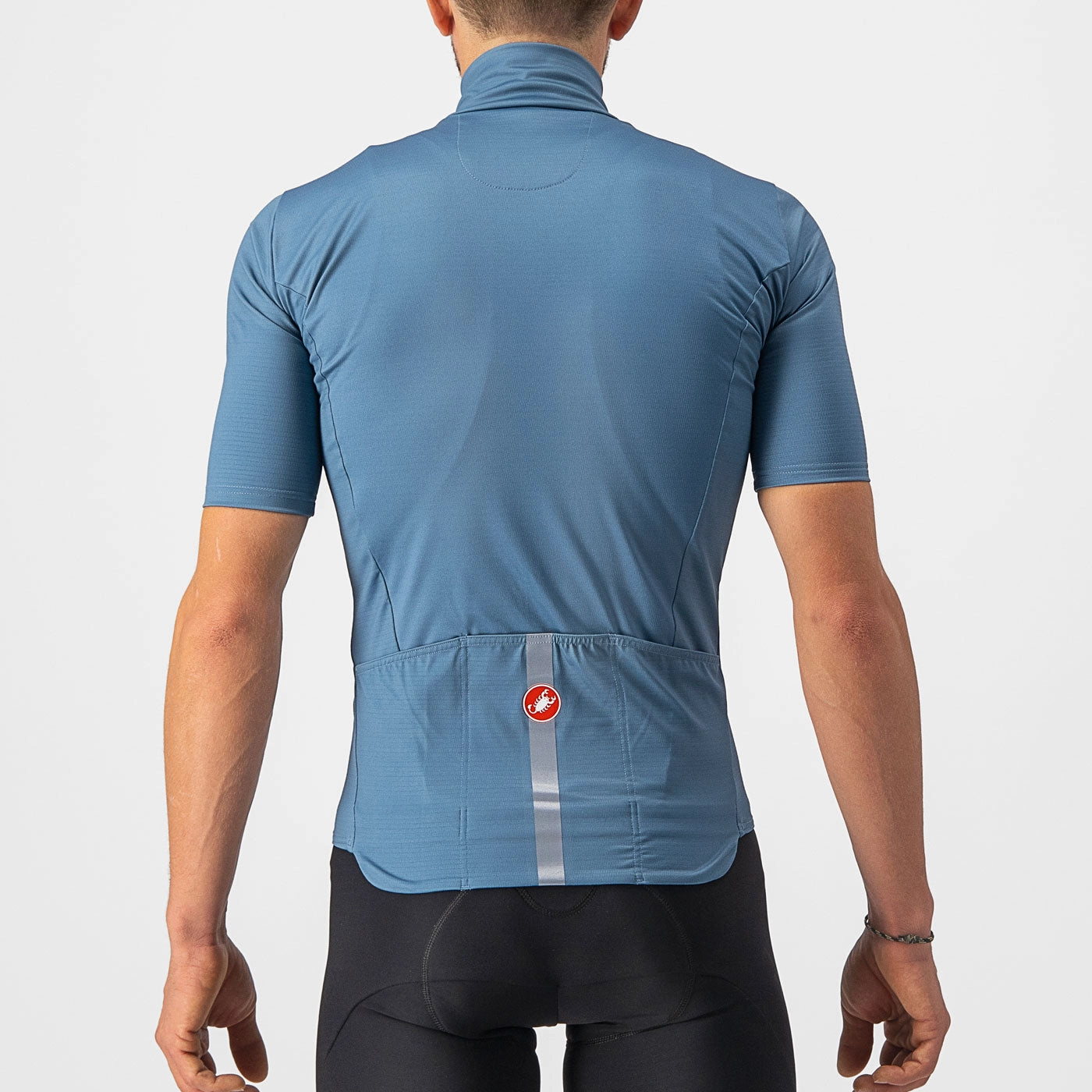Castelli Pro Thermal Mid jersey - Light blue