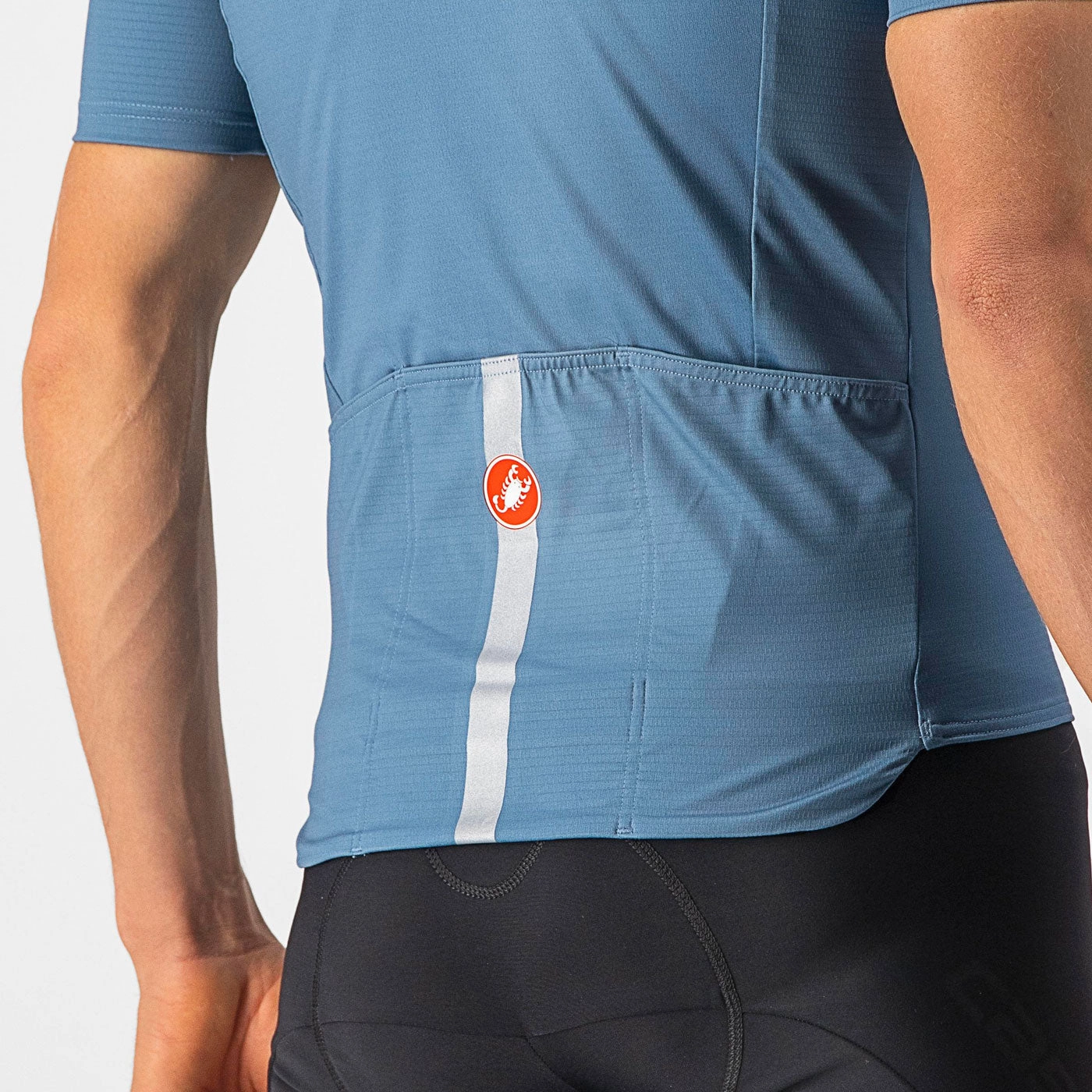 Castelli Pro Thermal Mid jersey - Light blue