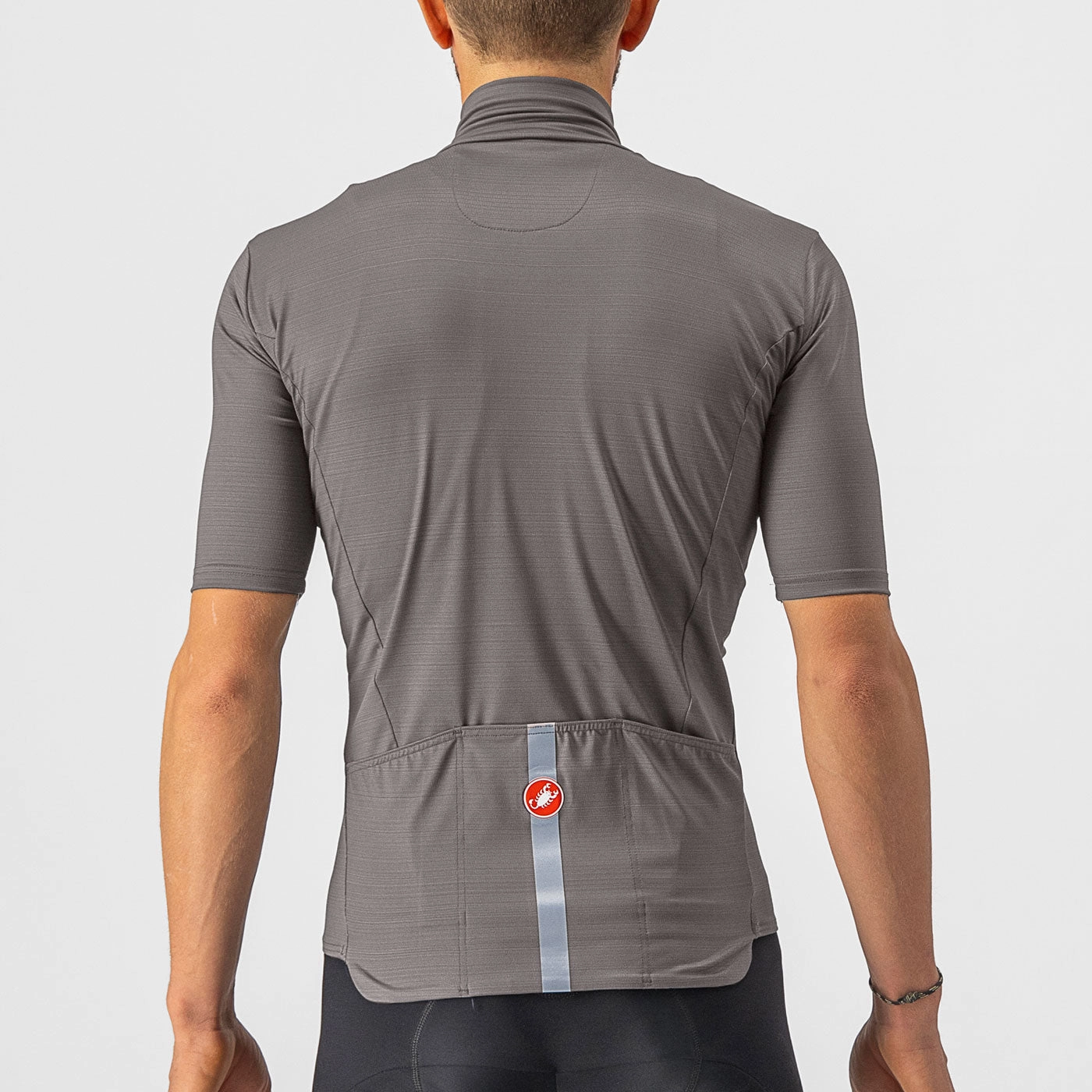 Castelli Pro Thermal Mid jersey - Light grey