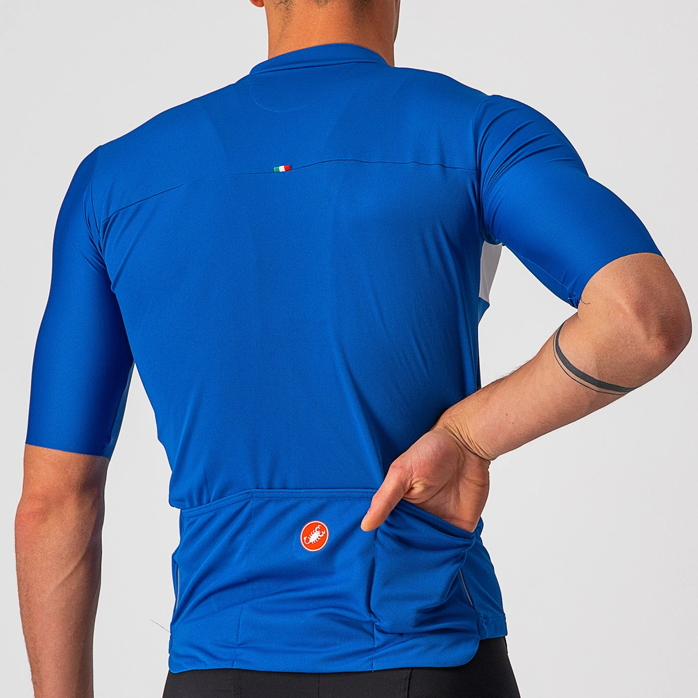 Castelli Prologo 7 jersey - Light blue