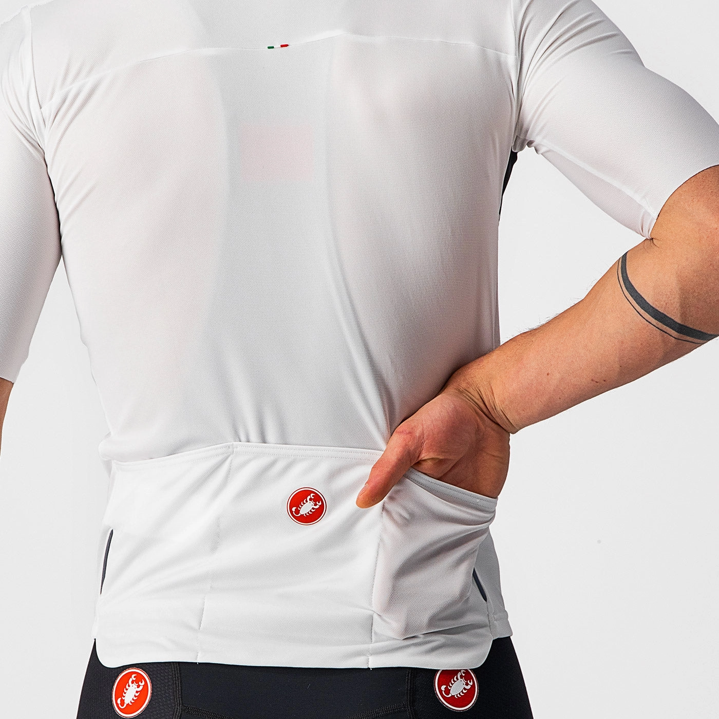 Castelli Prologo 7 jersey - White