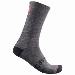 Castelli Racing Stripe 18 socks - Grey