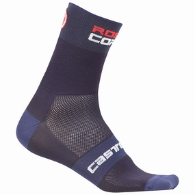 Castelli Rosso Corsa 9 socks - Dark blue