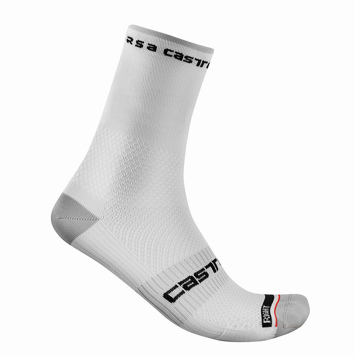 Castelli Rosso Corsa Pro 15 socks - White