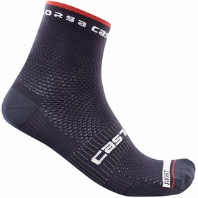 Castelli Rosso Corsa Pro 9 socks - Dark blue