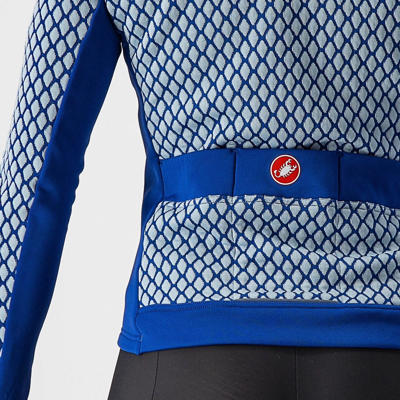 Castelli Sfida 2 long sleeves woman jersey - Blue