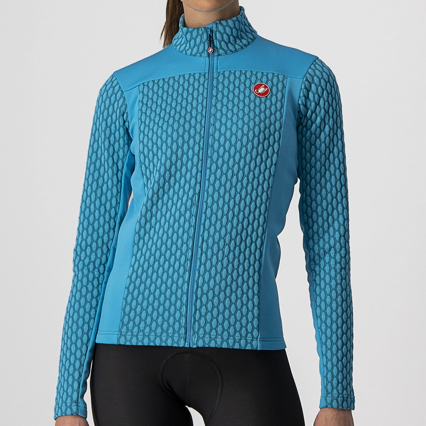Castelli Sfida 2 long sleeves woman jersey - Blue