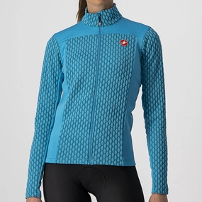 Castelli Sfida 2 long sleeves woman jersey - Blue