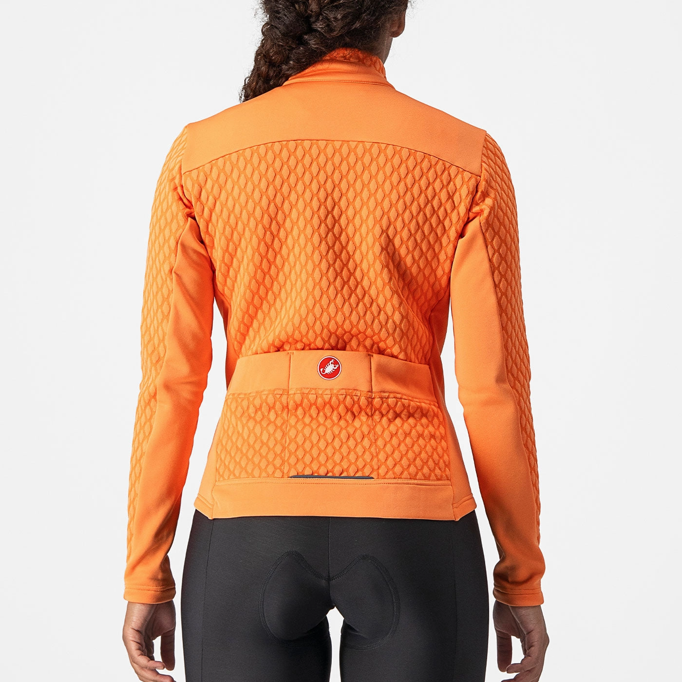 Castelli Sfida 2 long sleeves woman jersey - Orange