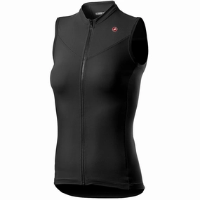Castelli Solaris woman sleeveless jersey - Black