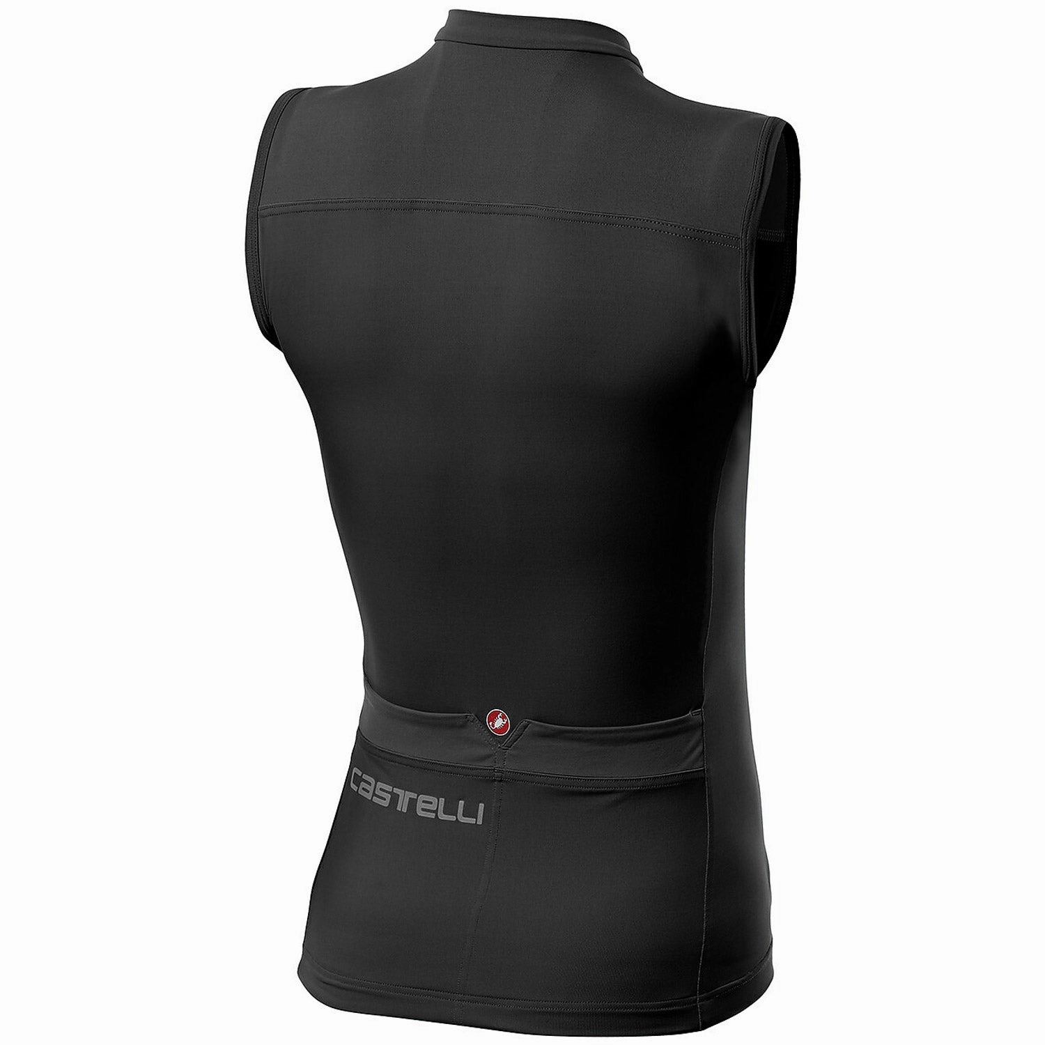 Castelli Solaris woman sleeveless jersey - Black