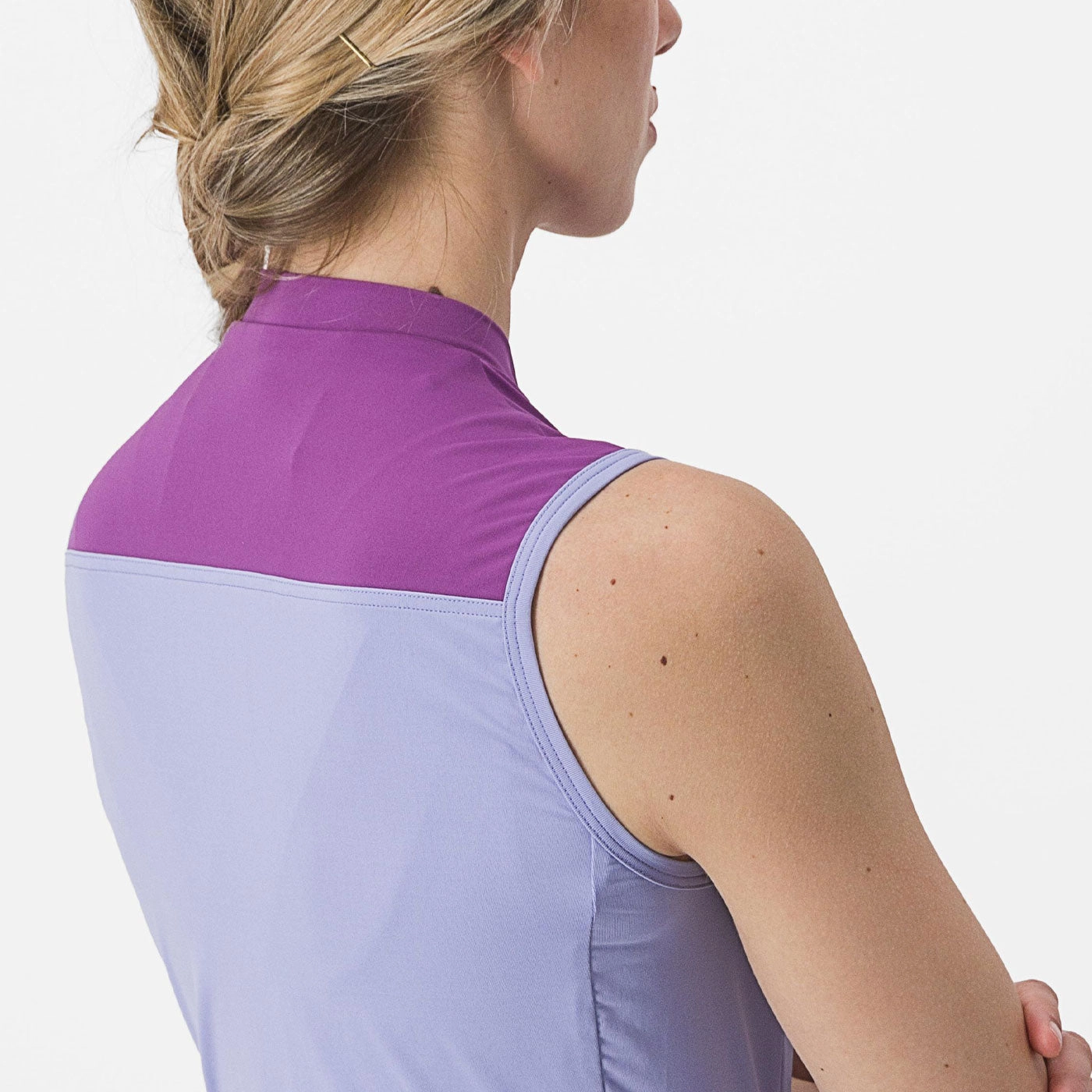 Castelli Solaris woman sleeveless jersey - Violet