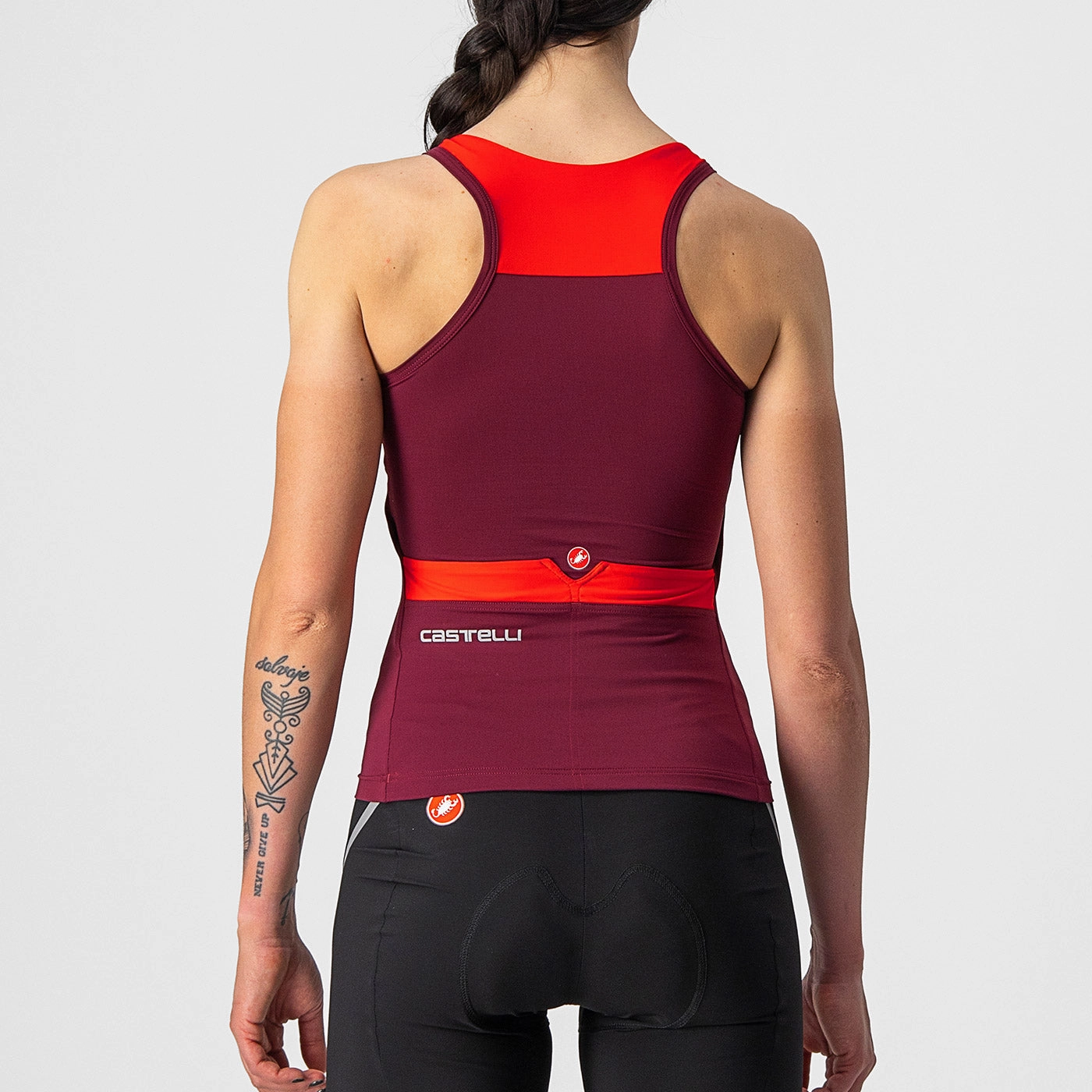 Castelli Solaris woman top - Bordeaux