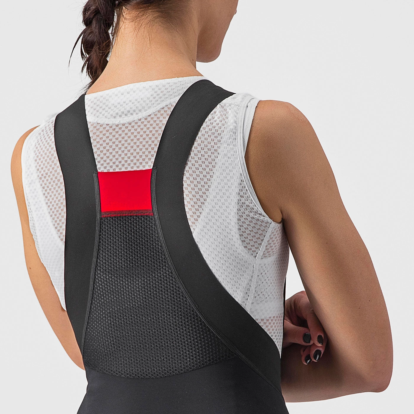 Castelli Sorpasso Ros women bib tight - Black