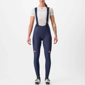 Castelli Sorpasso Ros women bib tight - Dark blue