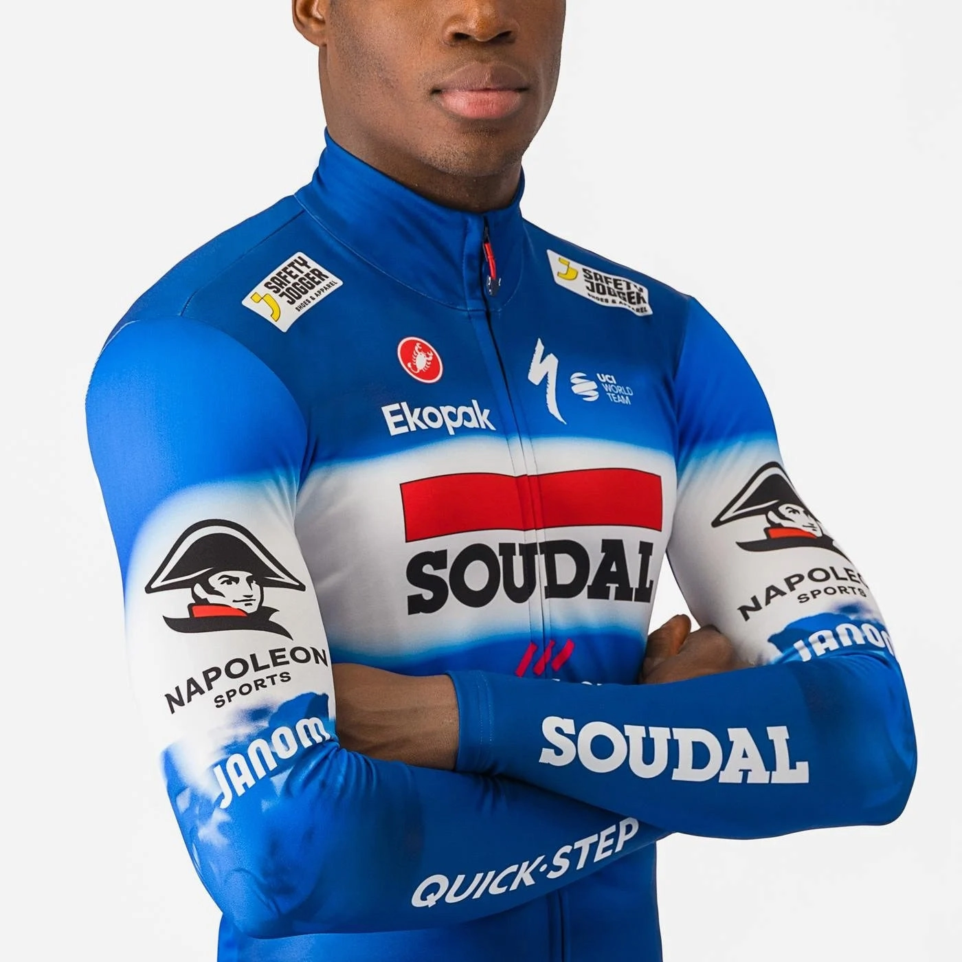 Castelli Soudal Quick-Step 2024 Thermal long sleeve jersey