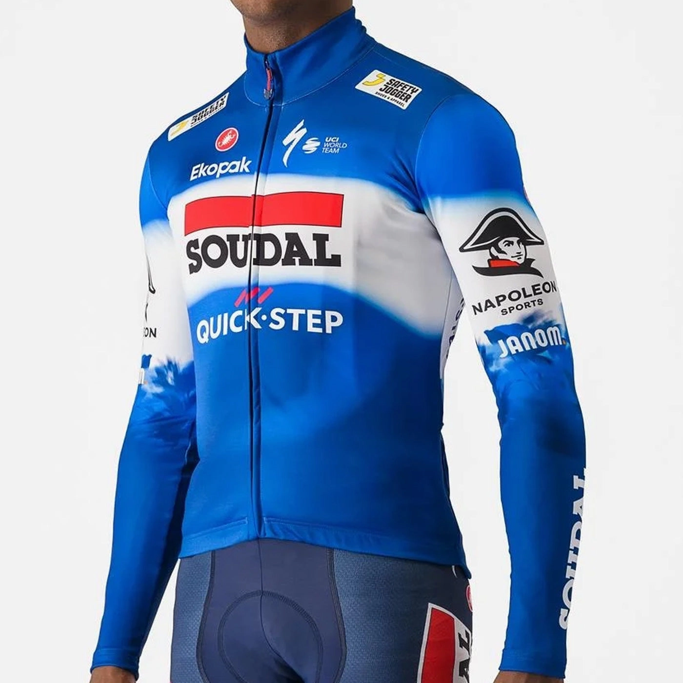 Castelli Soudal Quick-Step 2024 Thermal long sleeve jersey