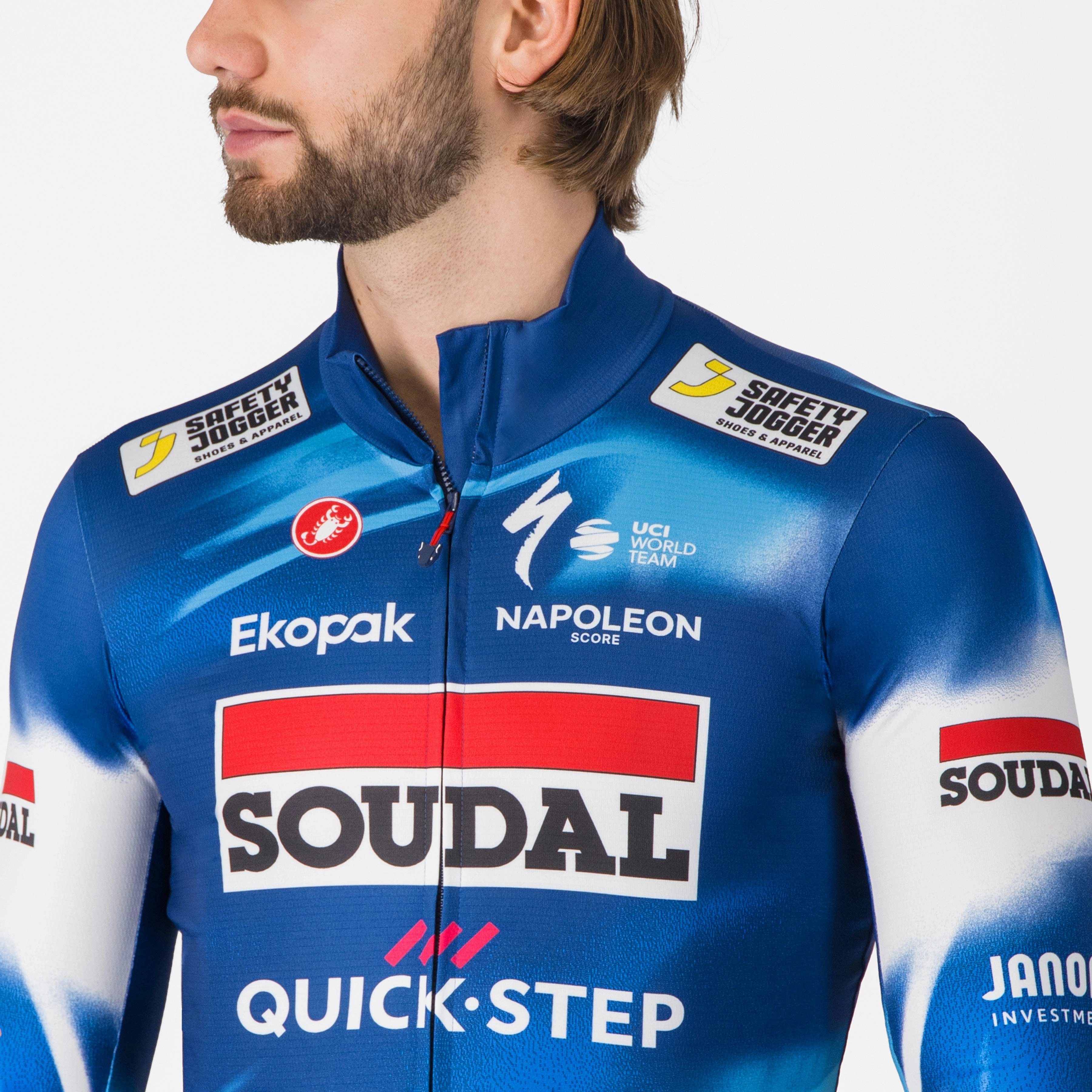 Castelli Soudal Quick-Step 2025 Pro Thermal Mid long sleeve jersey