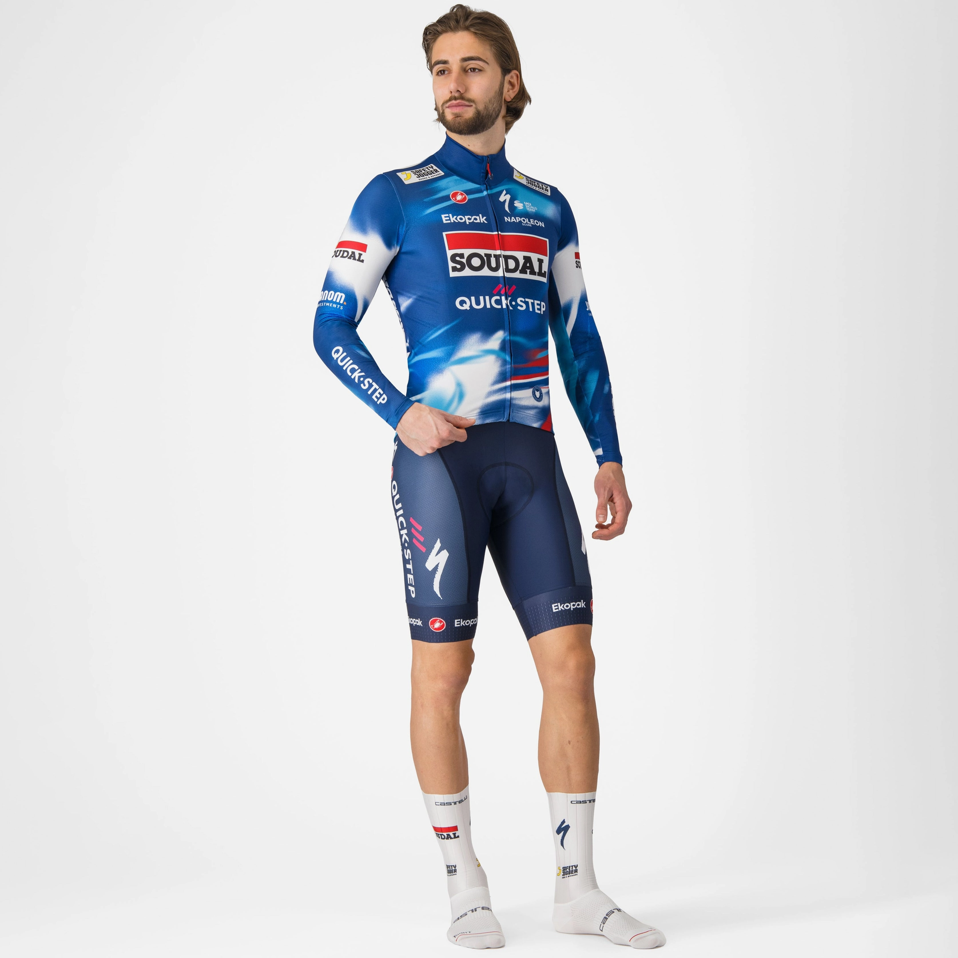 Castelli Soudal Quick-Step 2025 Pro Thermal Mid long sleeve jersey
