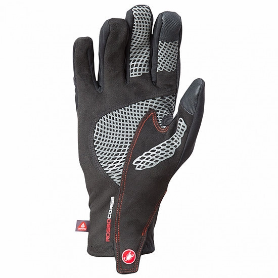 Castelli Spettacolo Ros Gloves - Black Red