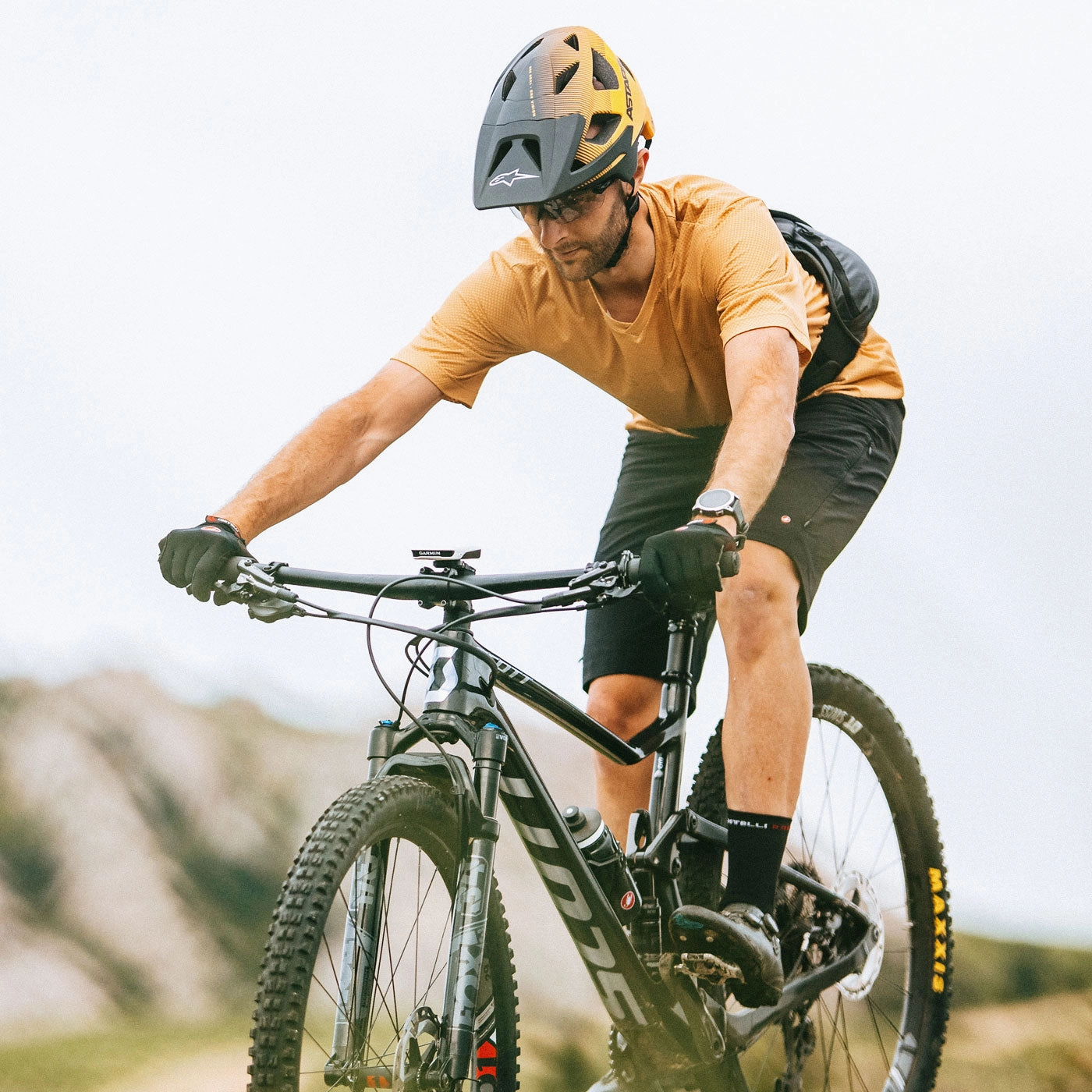 Castelli Trail Tech Tee 2 jersey - Yellow