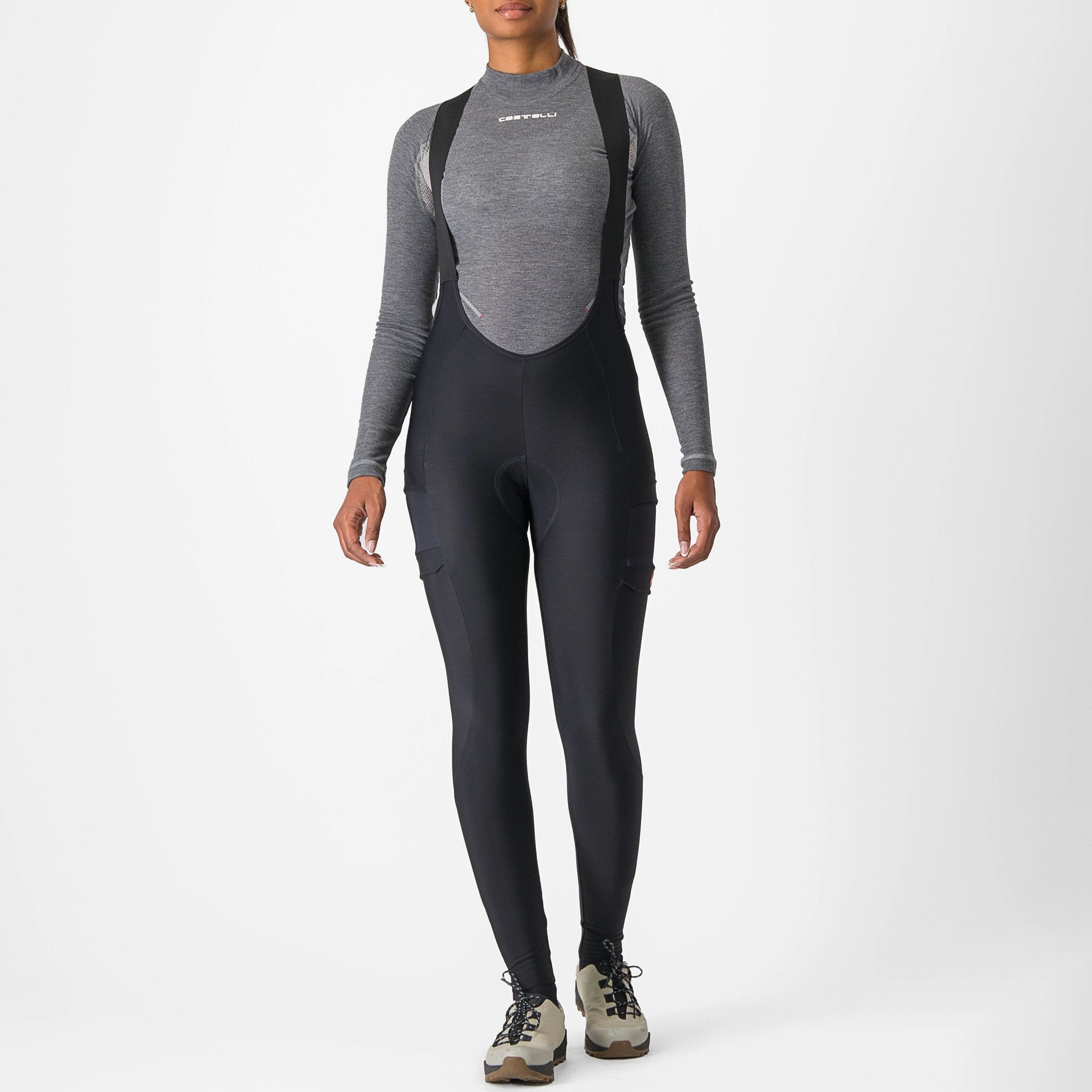 Castelli Unlimited Cargo DT women bib tight - Black