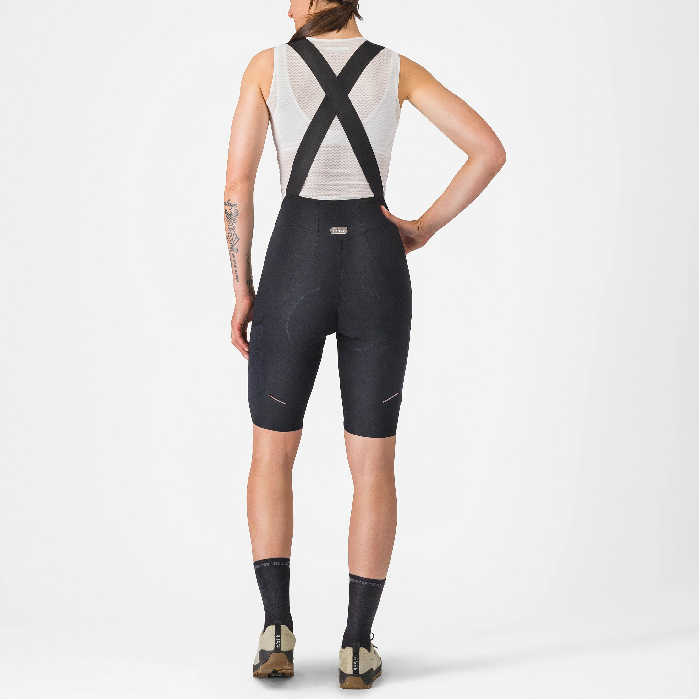Castelli Unlimited Endurance DT women bib shorts - Black