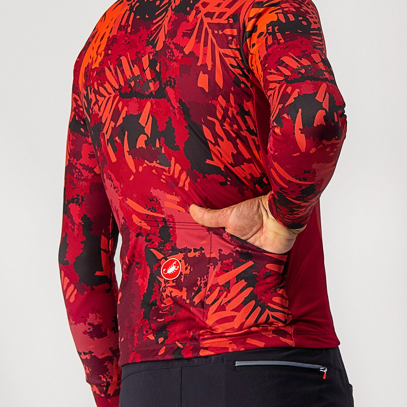 Castelli Unlimited long sleeves jersey - Bordeaux