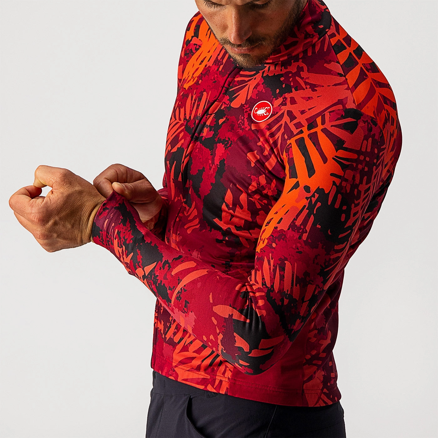 Castelli Unlimited long sleeves jersey - Bordeaux