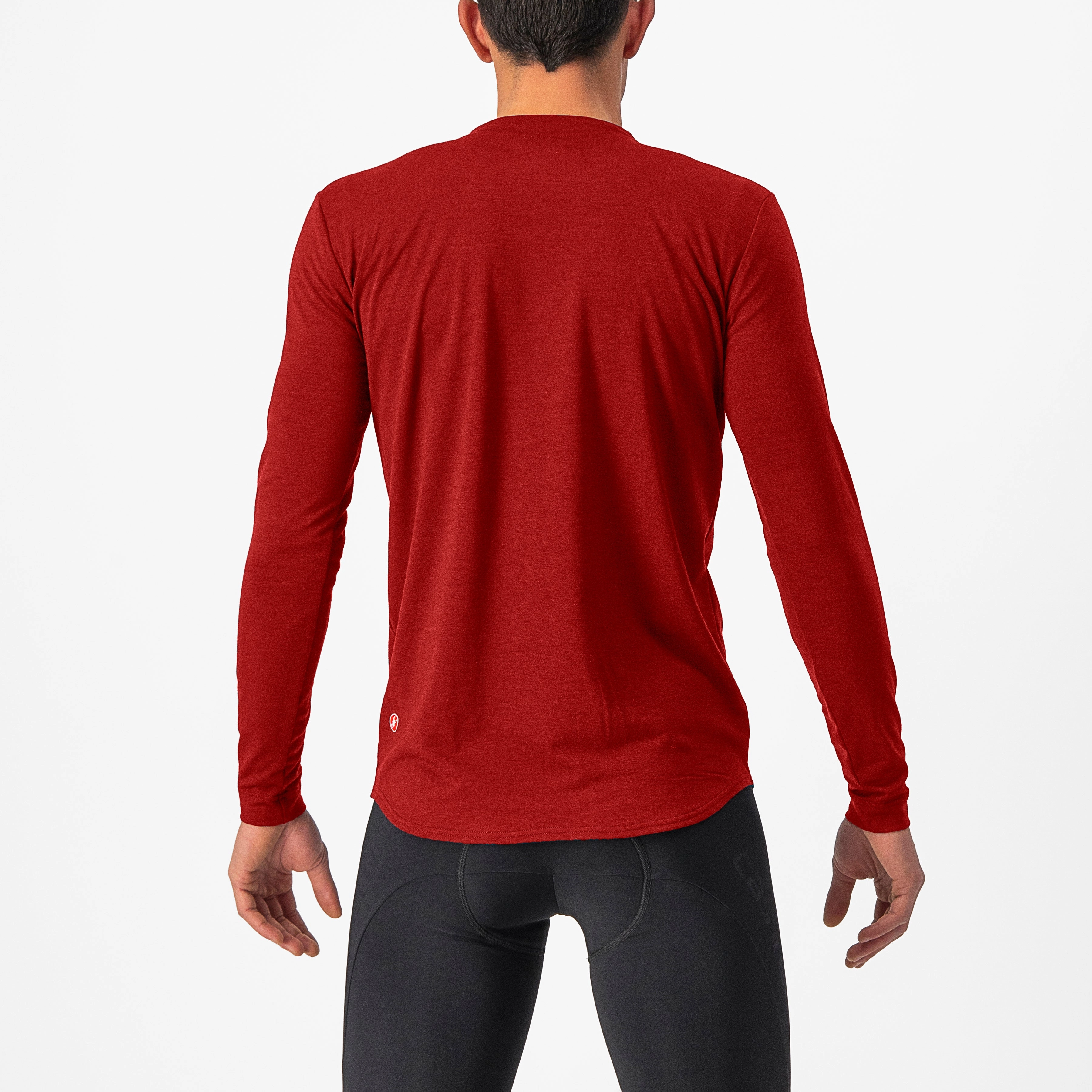 Castelli Unlimited Merino long sleeves jersey - Red
