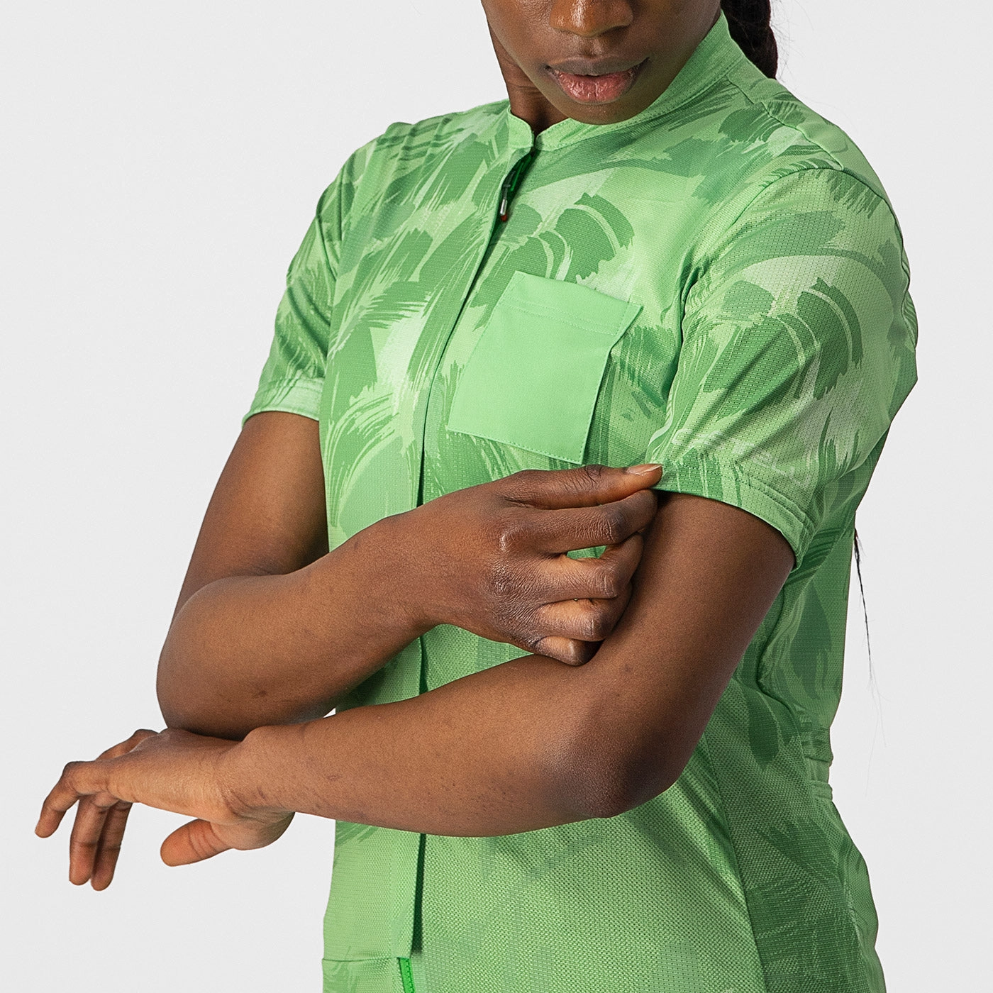 Castelli Unlimited Sentiero woman jersey - Green