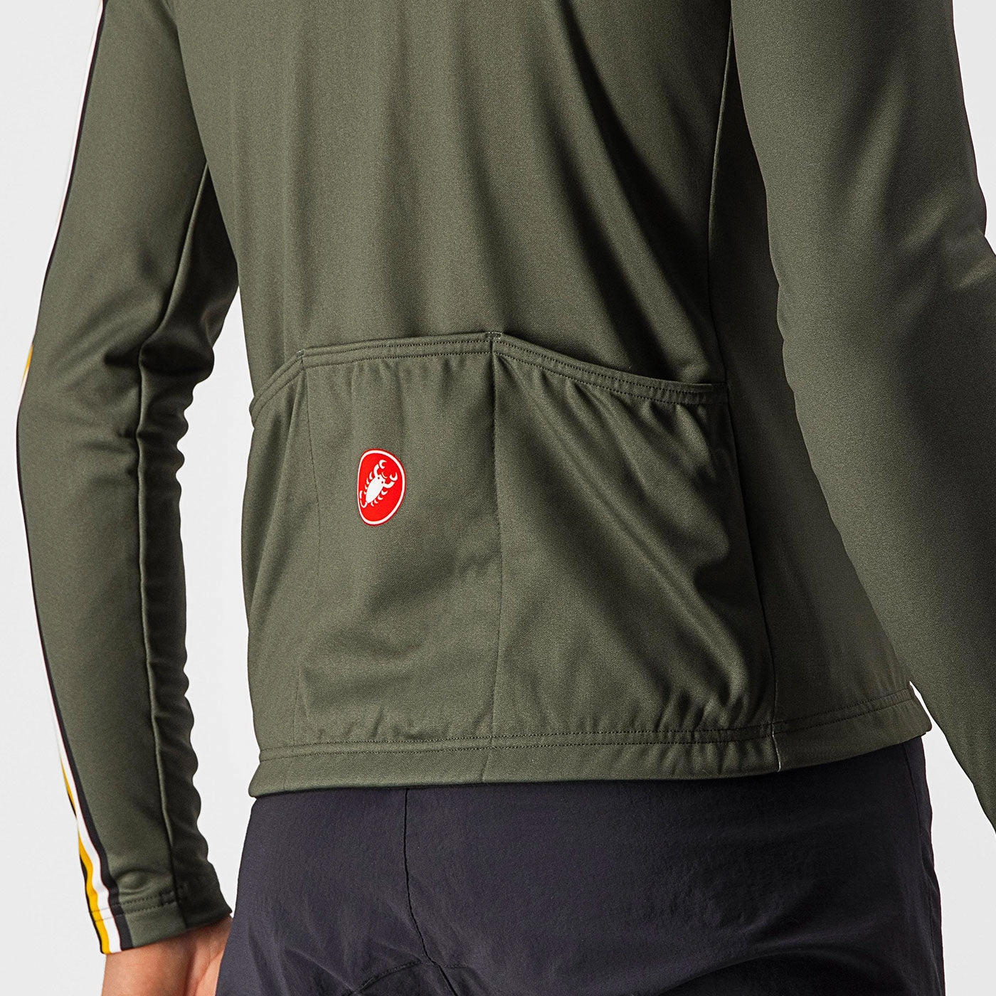 Castelli Unlimited Thermal long sleeves jersey - Green