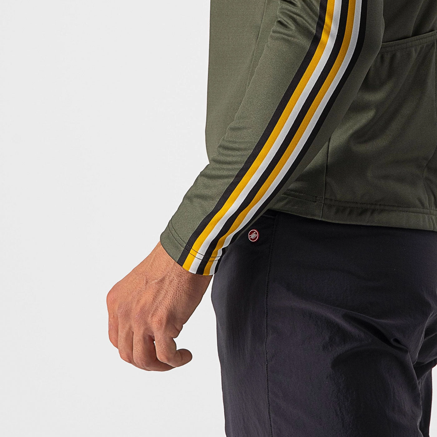 Castelli Unlimited Thermal long sleeves jersey - Green