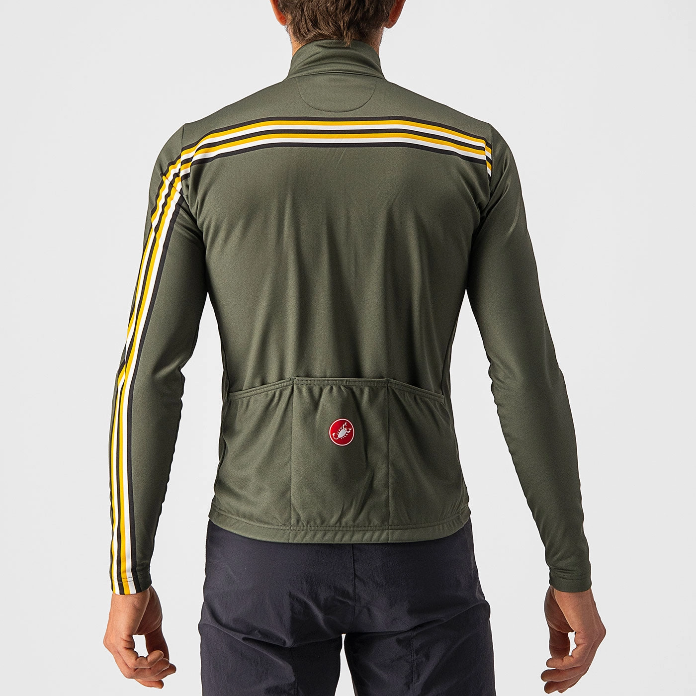 Castelli Unlimited Thermal long sleeves jersey - Green
