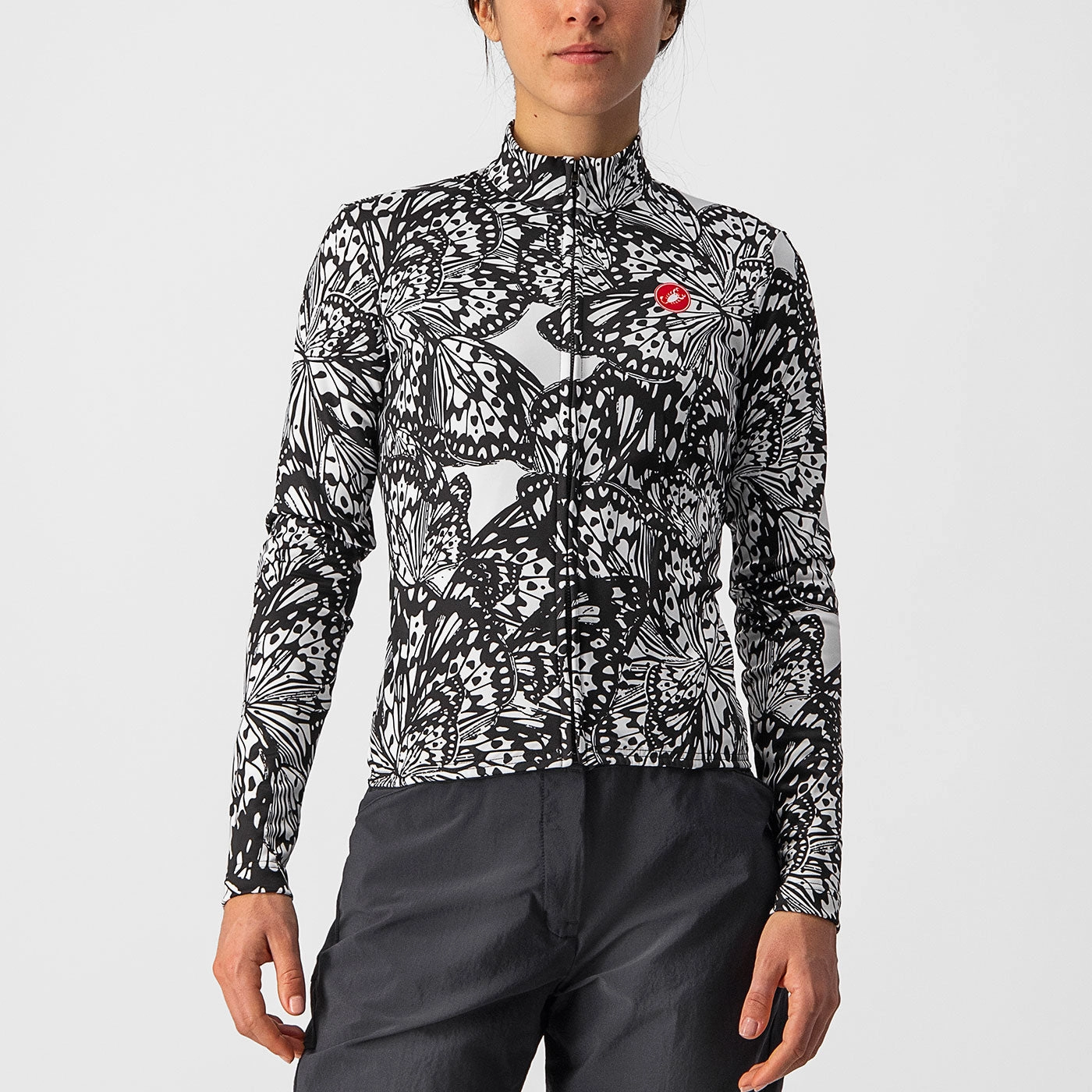 Castelli Unlimited Thermal woman long sleeves jersey - Black