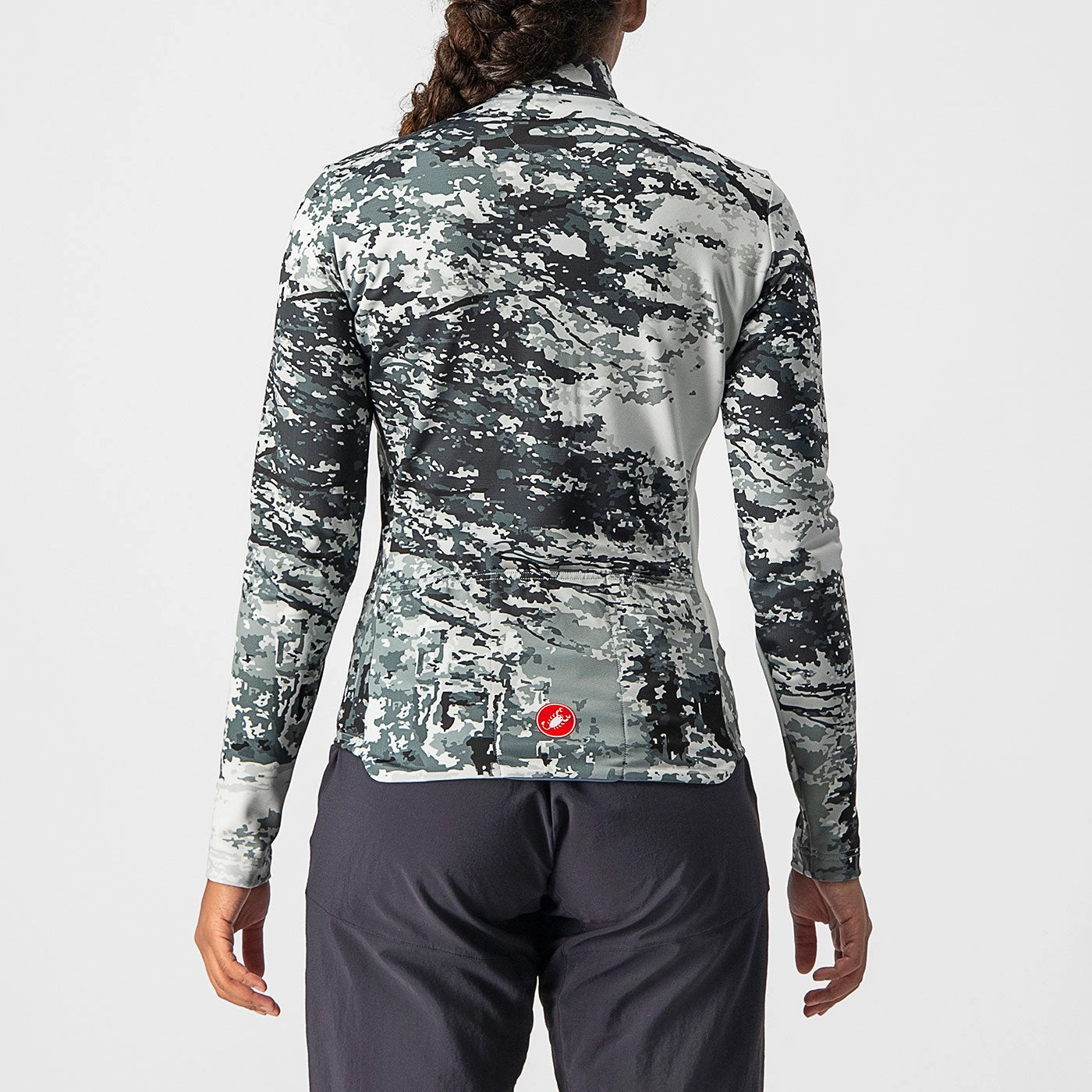 Castelli Unlimited Thermal woman long sleeves jersey - Green