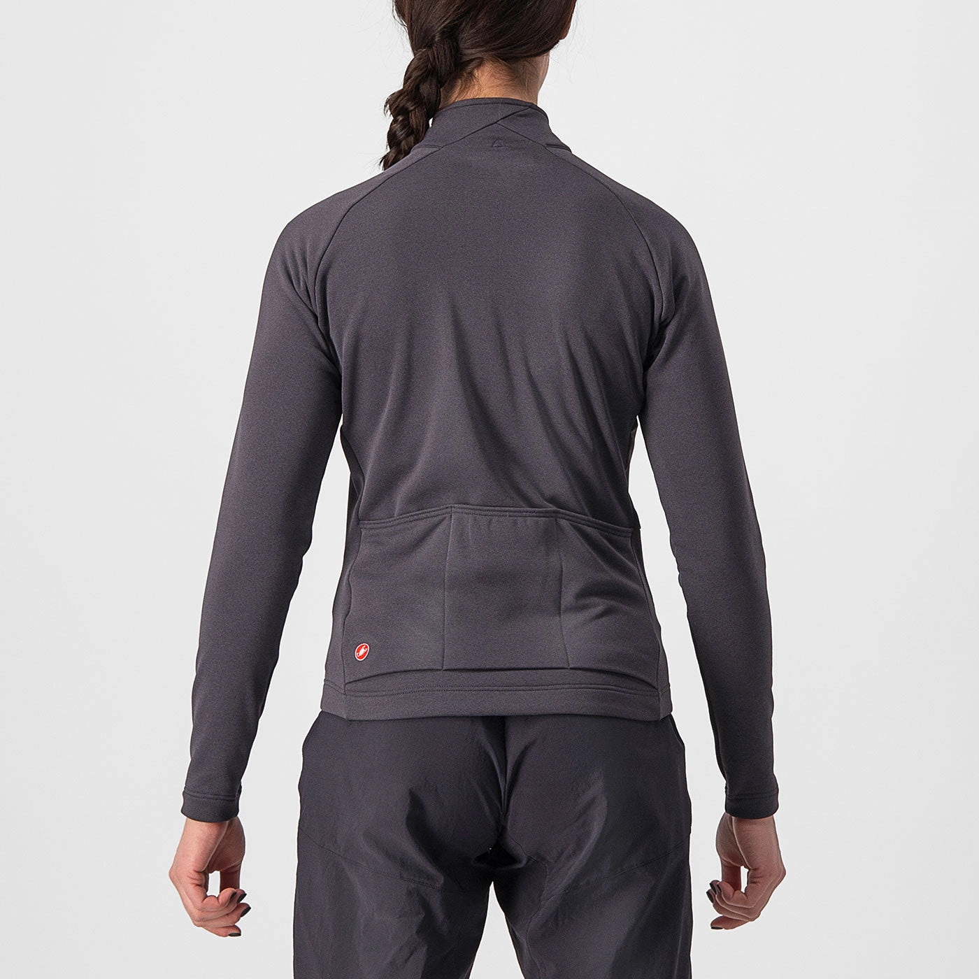 Castelli Unlimited Trail woman long sleeves jersey - Grey