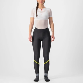 Castelli Velocissima DT woman tight - Black green