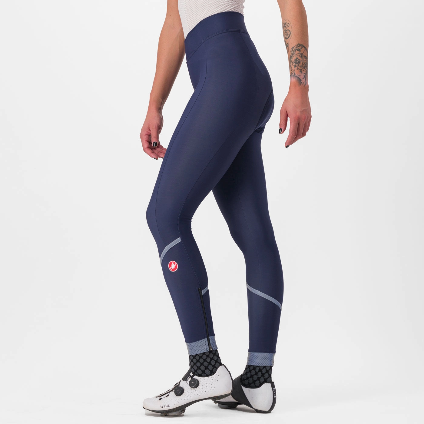 Castelli Velocissima DT woman tight - Dark blue