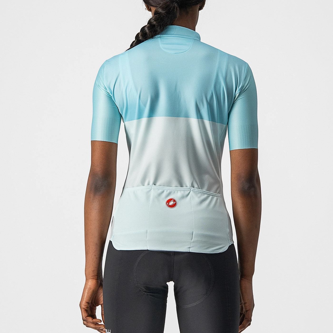 Castelli Velocissima woman jersey - Light blue