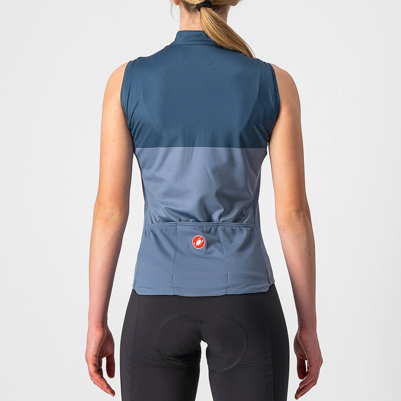Castelli Velocissima woman sleeveless jersey - Blue