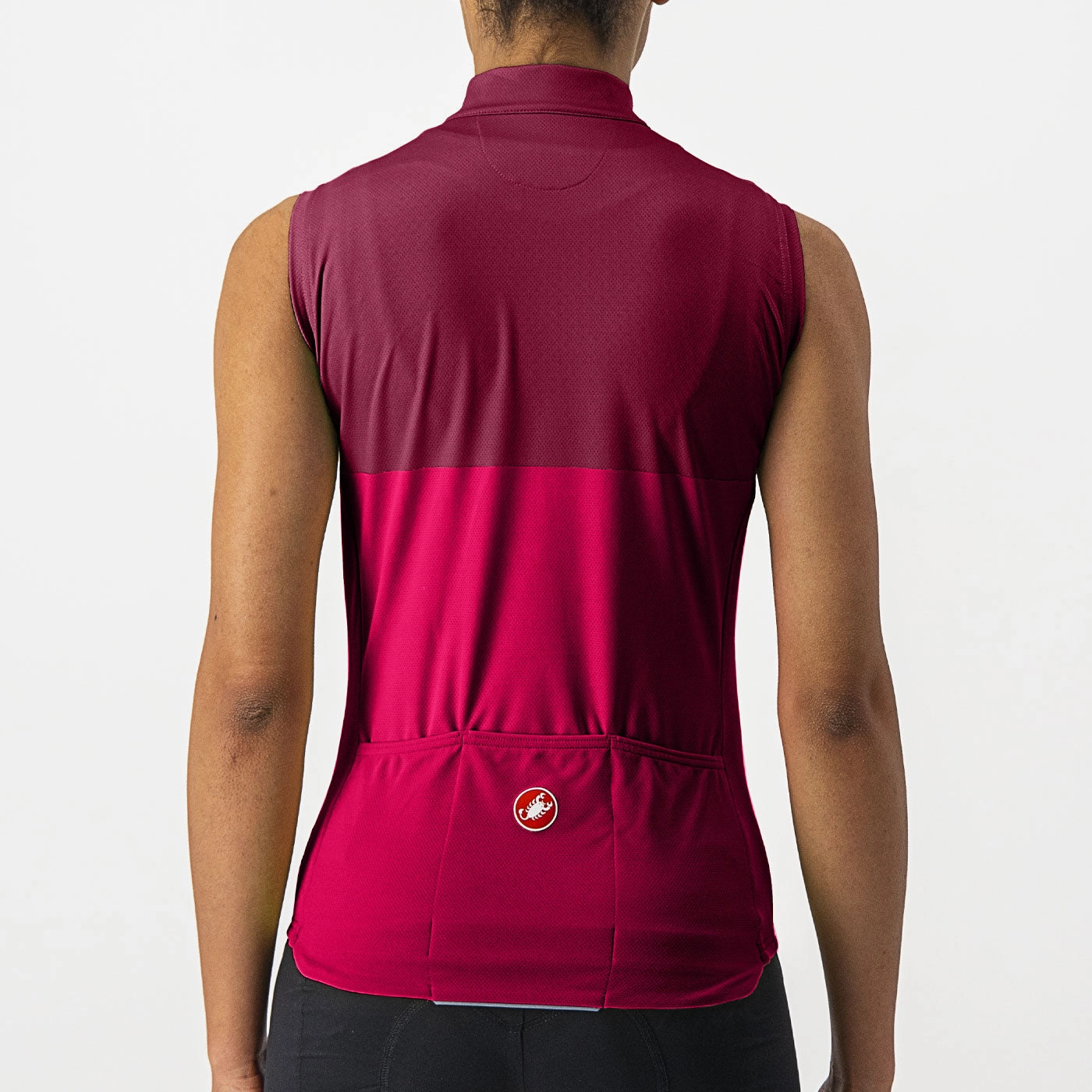 Castelli Velocissima woman sleeveless jersey - Red