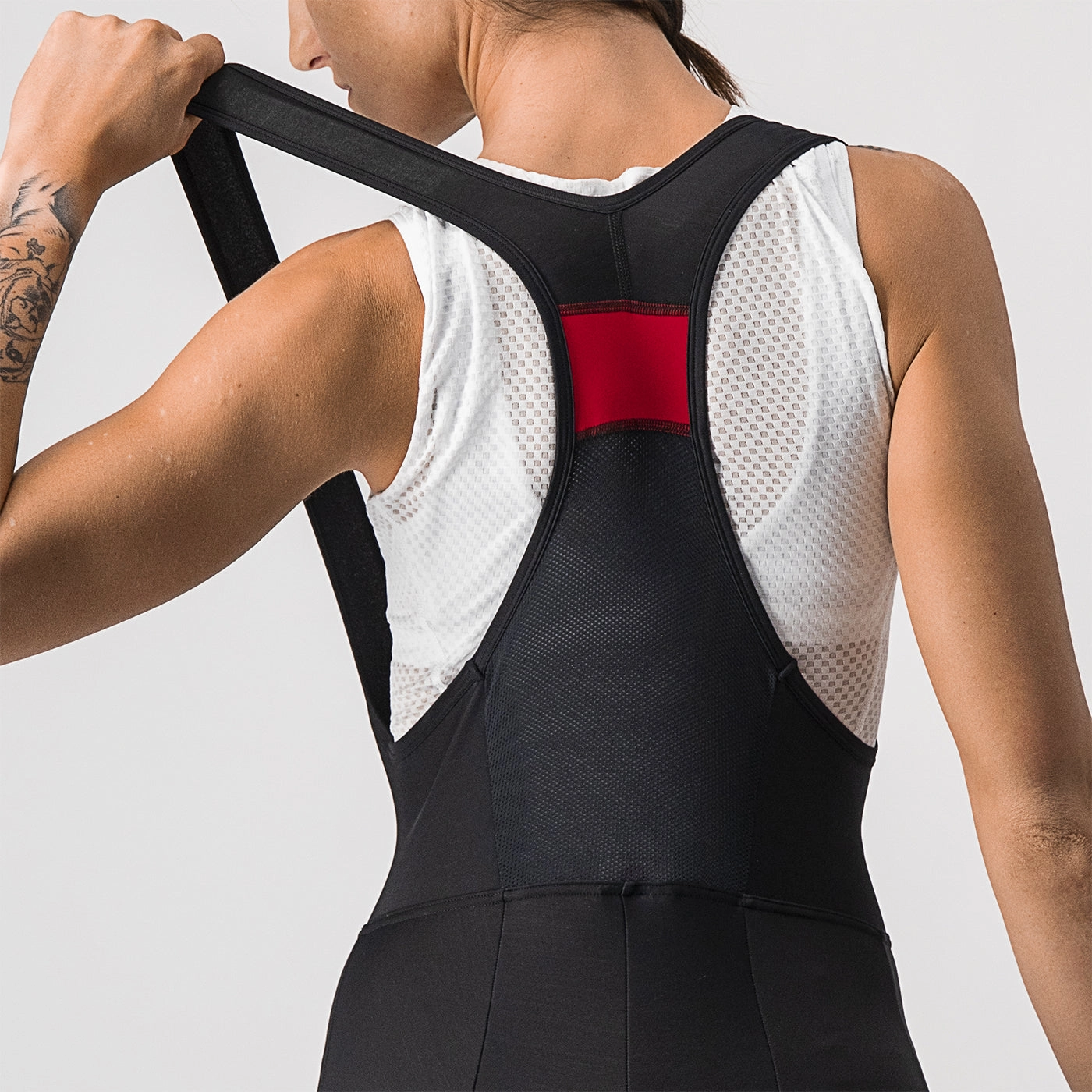 Castelli Velocissima women bib tight - Black Pink