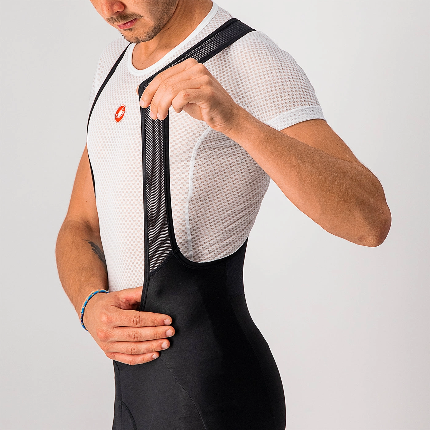 Castelli Velocissimo 5 bib tight - Black red