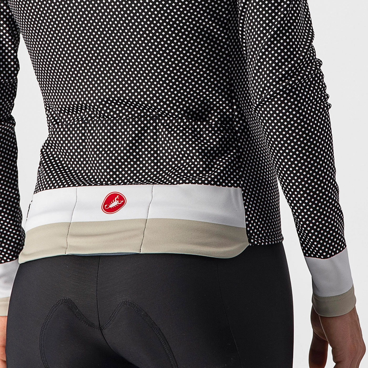 Castelli Volare woman long sleeves jersey - Black