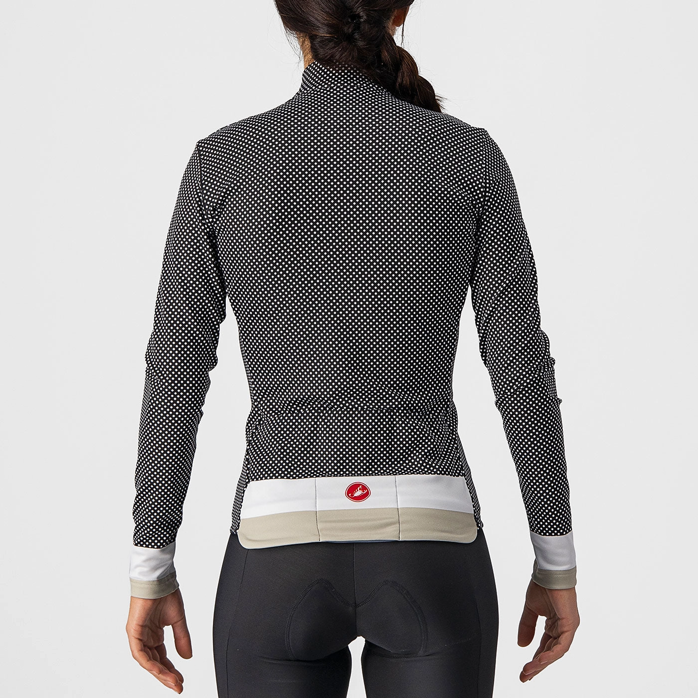 Castelli Volare woman long sleeves jersey - Black
