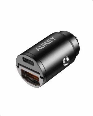 Special Surprise Sale Shop Grab Offer Cc-A3 30W Pd Metal Dual Port Fast Car Charger With Pps & Qc 3.0
