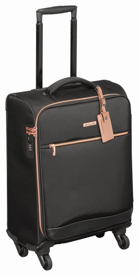 Shop Today Save Cellini Allure 4 Wheel Carry On Trolley | Black